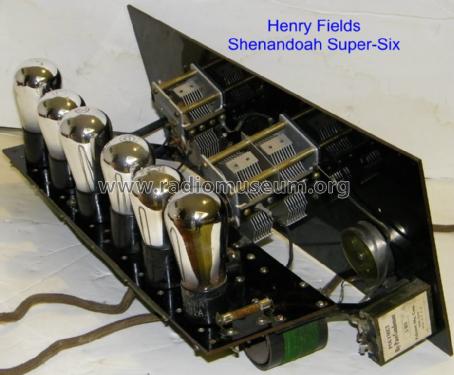 Shenandoah Super-Six ; Fields, Henry; (ID = 940310) Radio