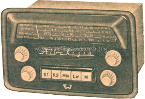 Alba Regia FAR 21; Finommechanikai (ID = 409187) Car Radio