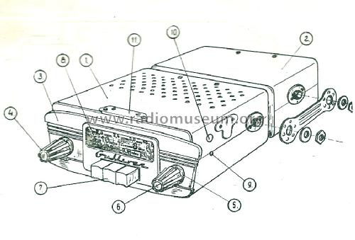Gulliver B; Finommechanikai (ID = 1452127) Car Radio