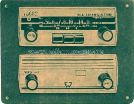 TR 682; Finommechanikai (ID = 409196) Car Radio