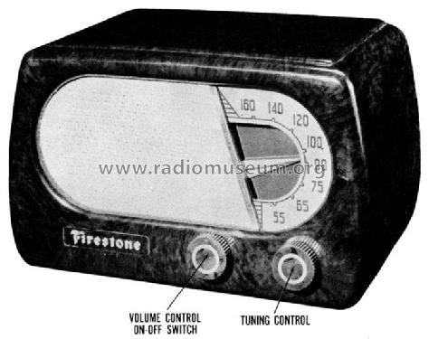 4-A-78 Code 291-0-0675; Firestone Tire & (ID = 567509) Radio