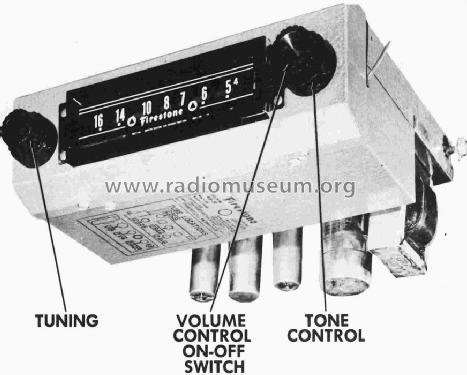 4-B-77 Code 120-5-C325; Firestone Tire & (ID = 238051) Car Radio