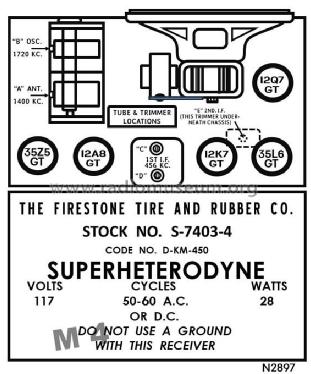 S7403-4 ; Firestone Tire & (ID = 2981524) Radio