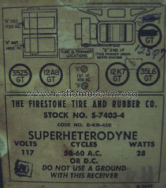 S7403-4 ; Firestone Tire & (ID = 458683) Radio