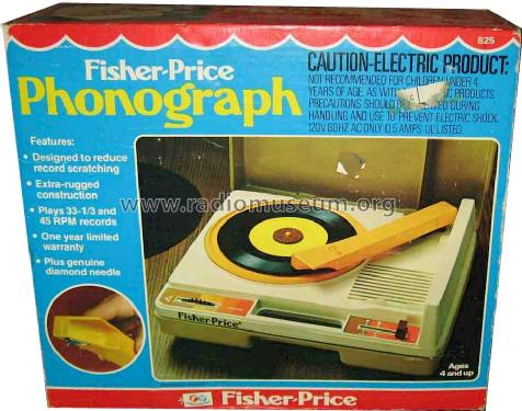 Phonograph 825; Fisher-Price; East (ID = 1104370) Sonido-V