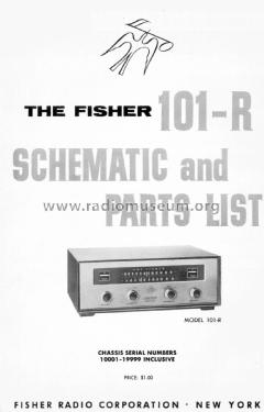 101-R Stereo Tuner; Fisher Radio; New (ID = 1791687) Radio