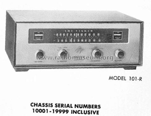 101-R Stereo Tuner; Fisher Radio; New (ID = 1791691) Radio