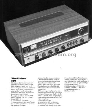 180; Fisher Radio; New (ID = 1592850) Radio