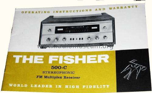 500-C; Fisher Radio; New (ID = 1630208) Radio