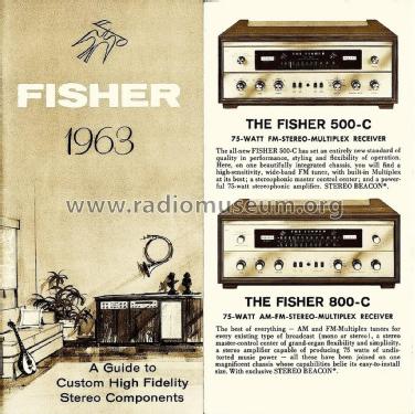 500-C; Fisher Radio; New (ID = 1788157) Radio