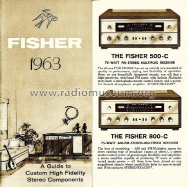 800C; Fisher Radio; New (ID = 1788158) Radio