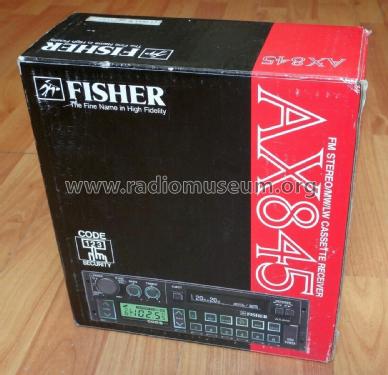 Car Fidelity Receiver / Cassette Player AX845; Fisher Radio; New (ID = 2817071) Autoradio