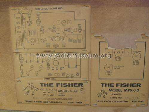 Chadwick 460T/660A; Fisher Radio; New (ID = 1188224) Radio