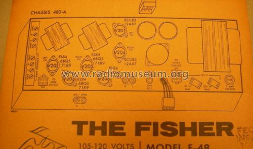 Chassis 480A; Fisher Radio; New (ID = 1287616) Ampl/Mixer