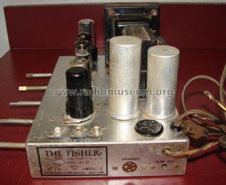 Chassis 51; Fisher Radio; New (ID = 1934092) Ampl/Mixer