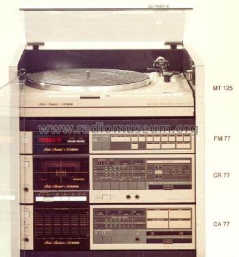 Stereo Cassette Deck CR-77; Fisher Radio; New (ID = 573278) Ton-Bild