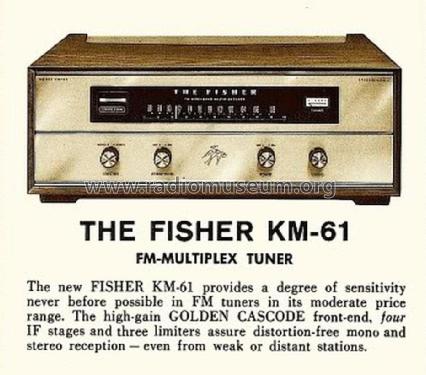 Stratakit Stereophonic Tuner KM-61; Fisher Radio; New (ID = 1788174) Radio