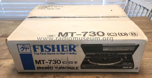 MT-730; Fisher Radio; New (ID = 2972682) R-Player