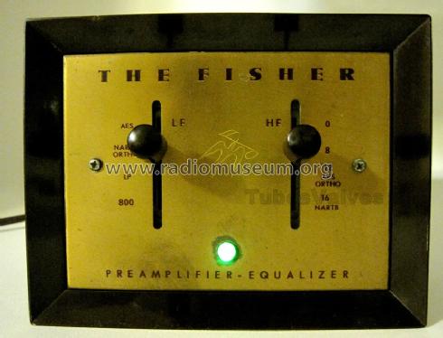 Preamplifier-Equalizer 50-PR; Fisher Radio; New (ID = 1522666) Ampl/Mixer