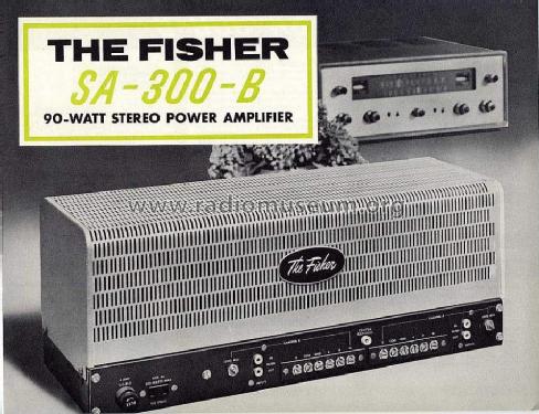 SA-300-B; Fisher Radio; New (ID = 580169) Ampl/Mixer