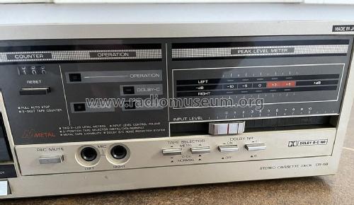 Stereo Cassette Deck CR-58; Fisher Radio; New (ID = 2866468) R-Player