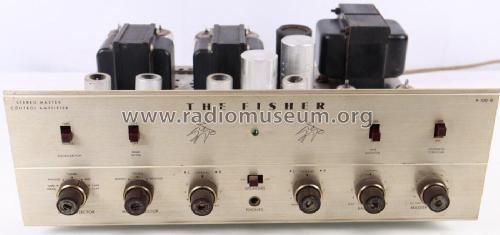 Stereo Master Control Amplifier X-100B; Fisher Radio; New (ID = 2820206) Ampl/Mixer