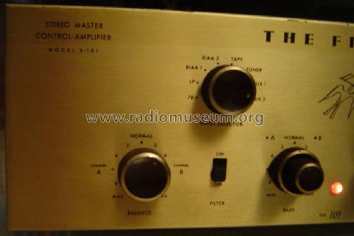 Stereo Master Control Amplifier X-101 X101ST; Fisher Radio; New (ID = 436009) Verst/Mix