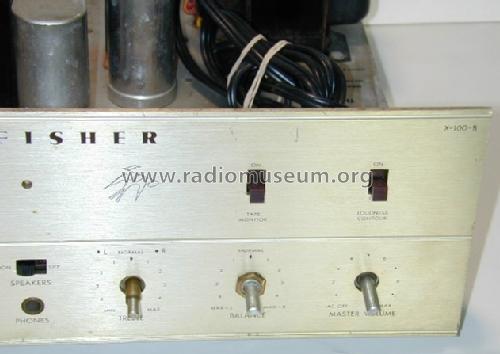 Stereo Master Control Amplifier X-100B; Fisher Radio; New (ID = 758037) Ampl/Mixer