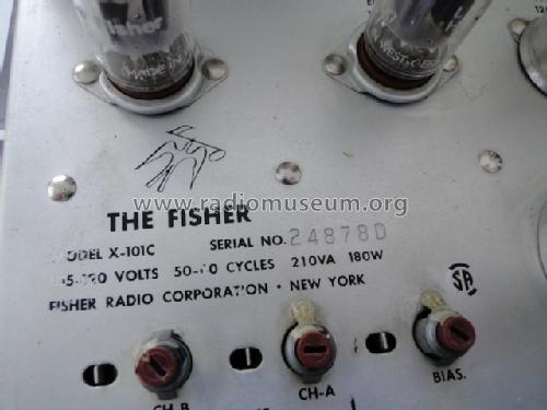 X-101 C; Fisher Radio; New (ID = 711502) Verst/Mix