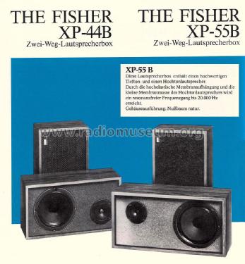 XP-55S; Fisher Radio; New (ID = 1593055) Speaker-P