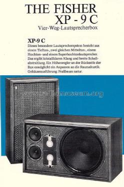 XP-9C Speaker-P Fisher Radio; New York 