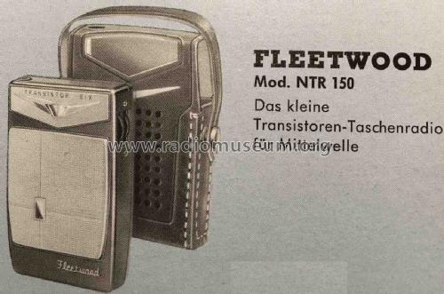 Transistor Six NTR 150; Fleetwood brand? (ID = 2329655) Radio