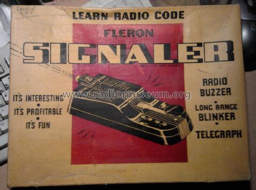 Signaler - Radio Buzzer - Long Range Blinker - Telegraph 1213; Fleron, M. M. & Son (ID = 1735256) Morse+TTY
