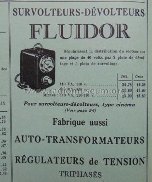 Survolteur-Dévolteur 110 VA, 220 V; Fluidor A.M., (ID = 1937304) Strom-V