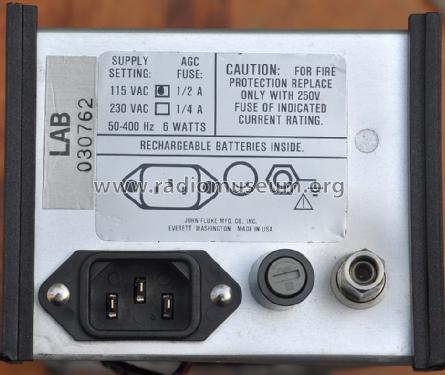 DC Reference Standard 731B; Fluke, John, Mfg. Co (ID = 1702271) Equipment