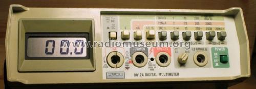 Digital Multimeter 8012A; Fluke, John, Mfg. Co (ID = 915502) Equipment