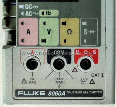True RMS Multimeter 8060A; Fluke, John, Mfg. Co (ID = 2760534) Equipment