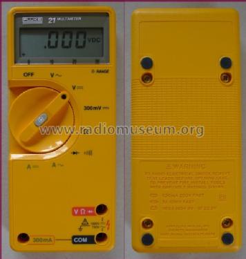 Digital Multimeter 21; Fluke, John, Mfg. Co (ID = 1646473) Equipment