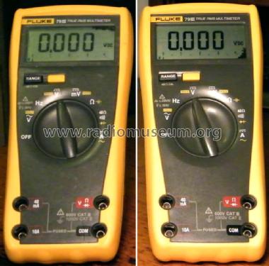 True RMS Multimeter 79 III ; Fluke, John, Mfg. Co (ID = 1723736) Equipment