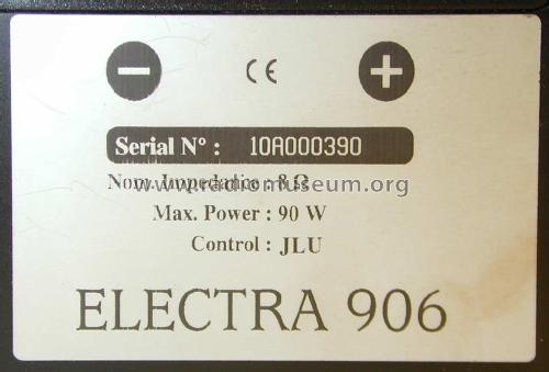 Electra 906; Focal JMlab; Saint- (ID = 2345738) Lautspr.-K