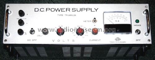 DC Power Supply TR-9160/B; Fok-Gyem Szövetkezet (ID = 1171828) Equipment