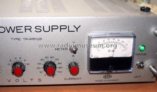 DC Power Supply TR-9160/B; Fok-Gyem Szövetkezet (ID = 1171830) Equipment