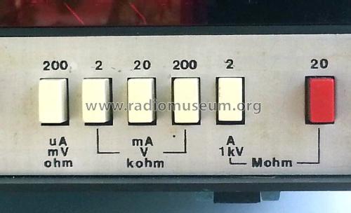 Digital Multimeter TR-1669 / DM03; Fok-Gyem Szövetkezet (ID = 2128631) Equipment