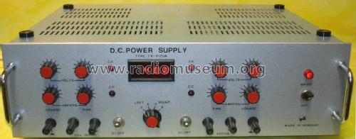 Multiple DC Power Supply TR-9175A; Fok-Gyem Szövetkezet (ID = 1699989) Power-S