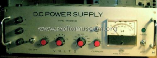 Transistor DC Power Supply TR-9161B; Fok-Gyem Szövetkezet (ID = 794418) Power-S