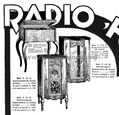F21-M; For - Formenti; (ID = 1394963) Radio
