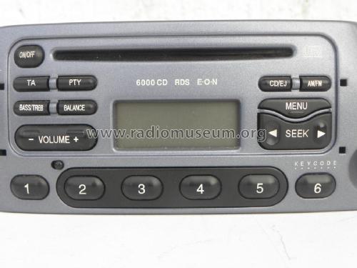 6000 CD RDS Tuner LHD; Ford; Köln (ID = 2170601) Car Radio