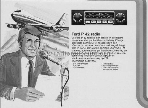 P42 73GB-18K810-FA / 7.632.641.231/233; Ford; Köln (ID = 2805694) Car Radio