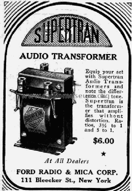 Audio Transformer ; Ford Radio & Mica (ID = 1213361) Radio part