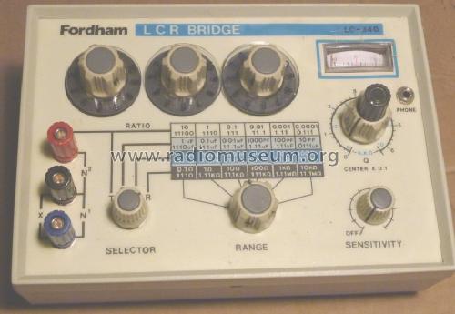 Fordham LCR Bridge LC-340; Unknown to us - (ID = 1164779) Equipment